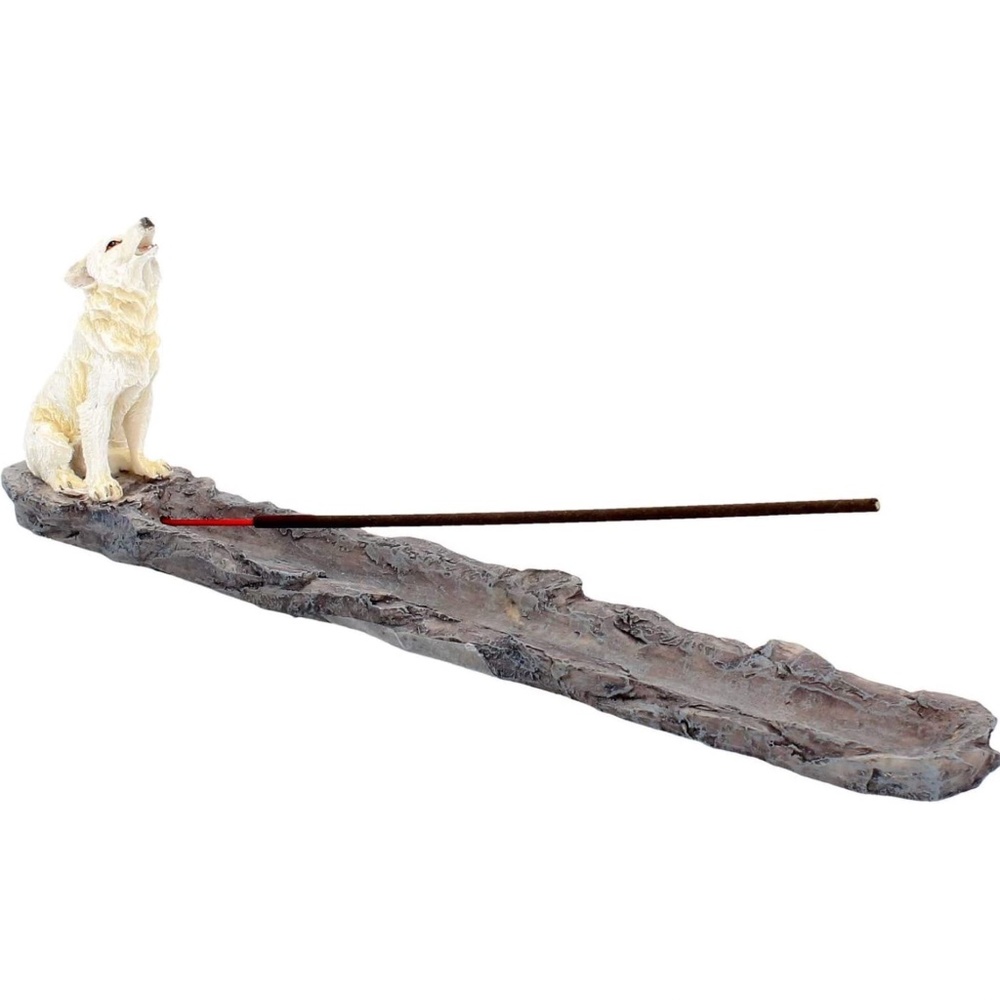 White Wolf incense burner
